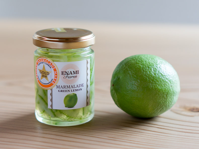 green lemon marmalade